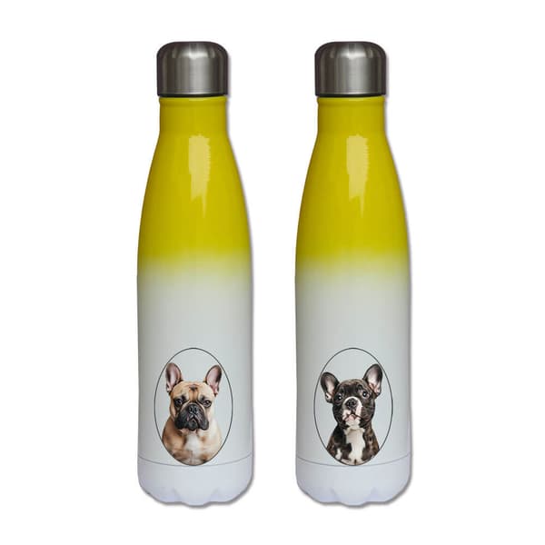 Hund Fransk Bulldog Vannflaske, Termosflaske