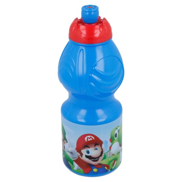 Super Mario Vattenflaska/Sportflaska för Barn 400ml Blå