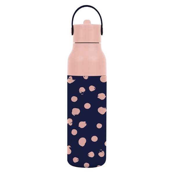 LL-Flaske 500ml Indigo med Pink Spots Sport