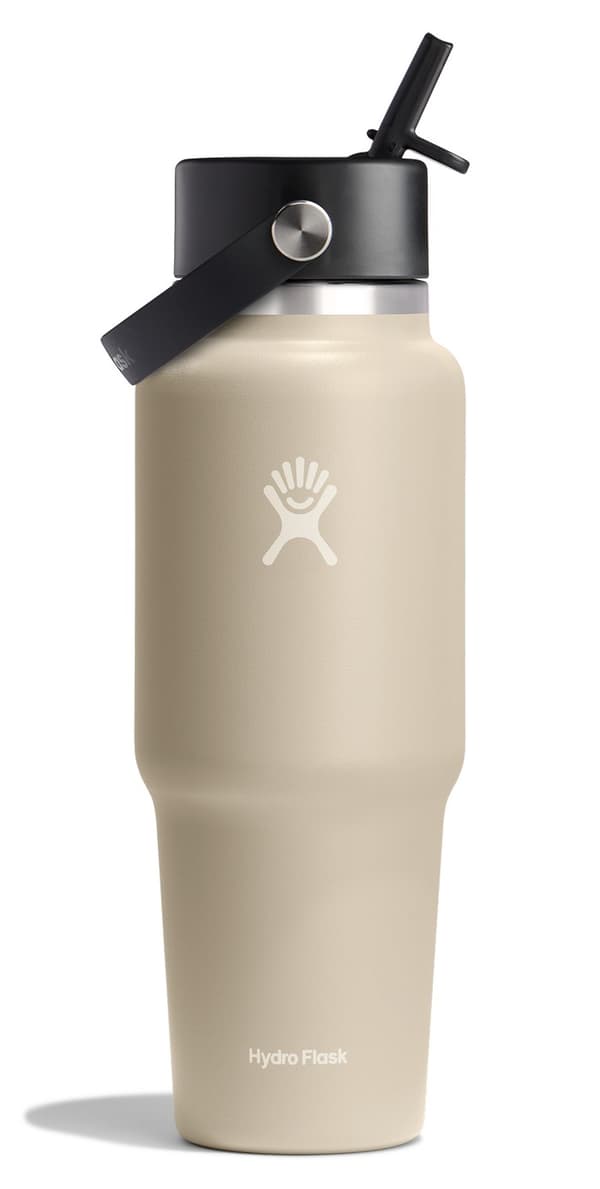 HF-flaske 32 oz bred fleksibel strå rejsestøvle, havre