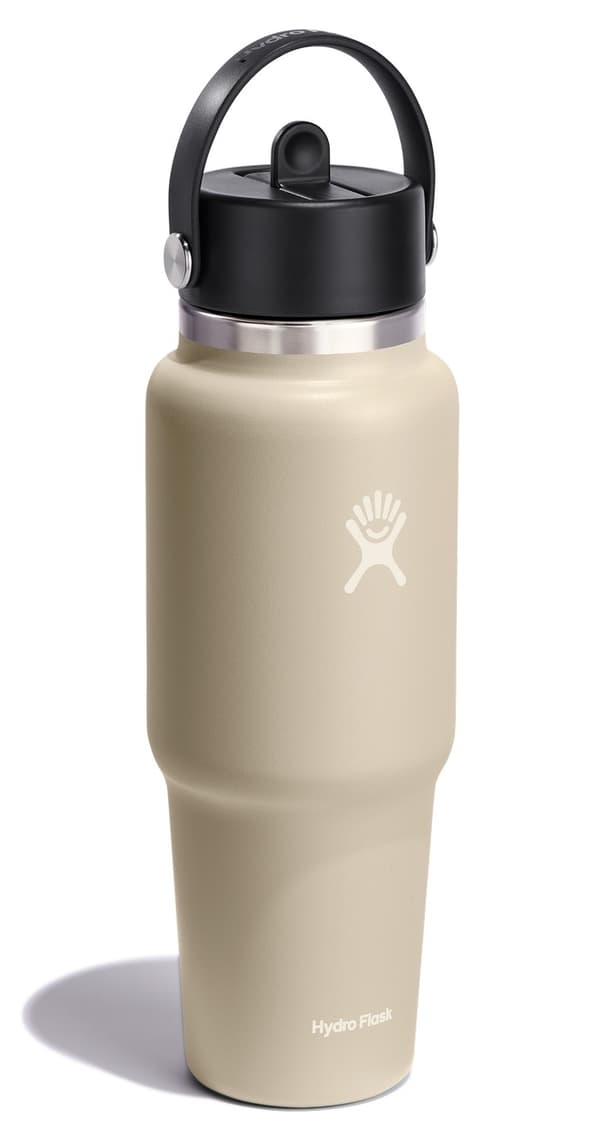 HF-flaske 32 oz bred fleksibel strå rejsestøvle, havre