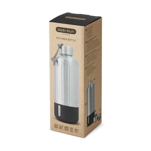 BB-Stålflaska EXPLORER 850ml, svart