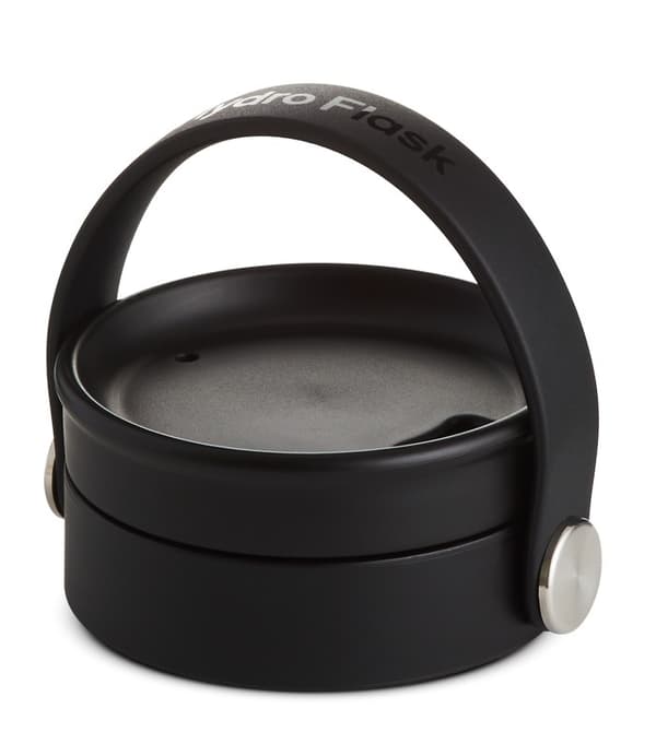 HF-16oz Wide Flex Sip Lid -pullo, musta