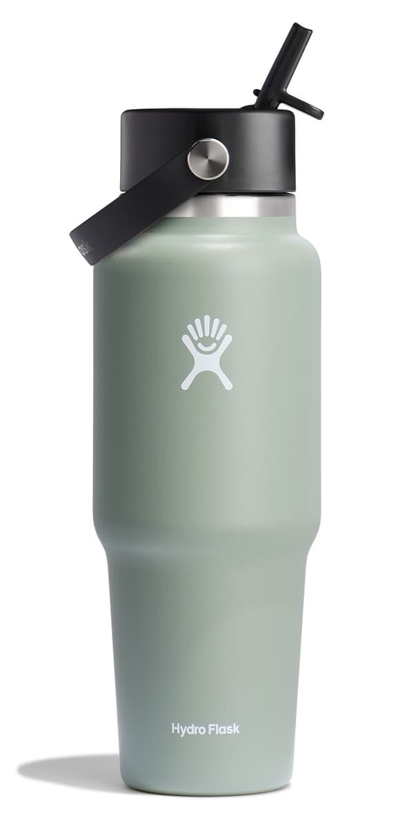 HF-flaske 32 oz Wid FlexStraw Travel Bootle Agave