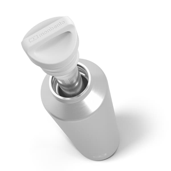 MB-Thermal flaska Stål, Metallic Silver