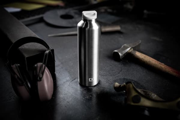 MB-Thermal flaska Stål, Metallic Silver