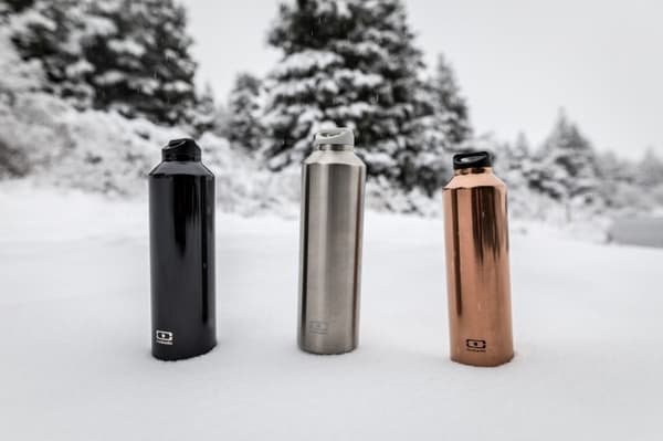 MB-Thermal flaska Stål, Metallic Silver