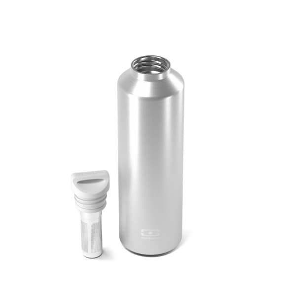 MB-Thermal flaska Stål, Metallic Silver