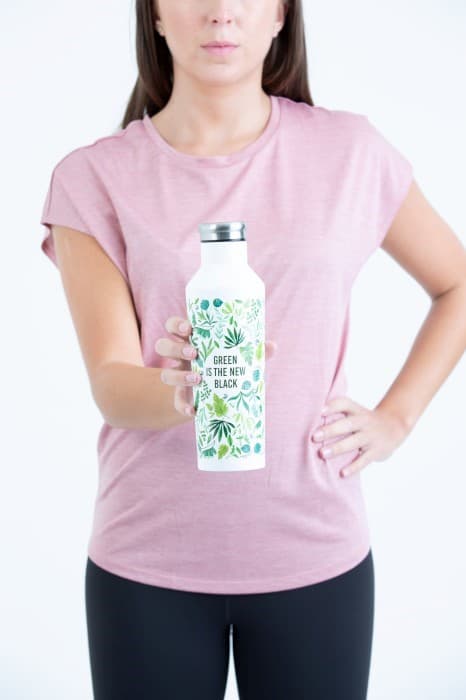 TYPE - Stål termoflaske 500ml GreenNewBlac