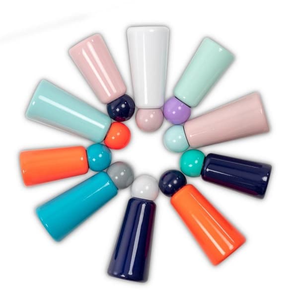 LL-Flaska 300ml Indigo/Turquoiuse Skittle Mini