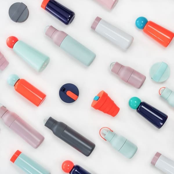 LL-Flaska 300ml Indigo/Turquoiuse Skittle Mini