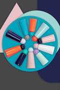 Miniatyrbild 9 av 11: LL-Flaska 300ml Indigo/Turquoiuse Skittle Mini