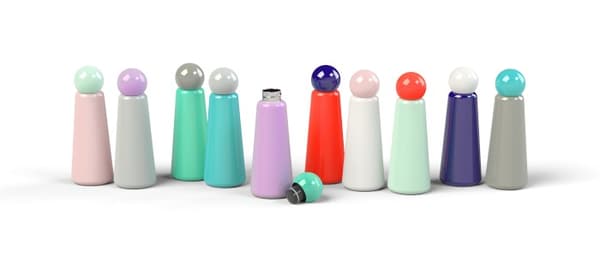 LL-Flaska 500ml Indigo/White Skittle
