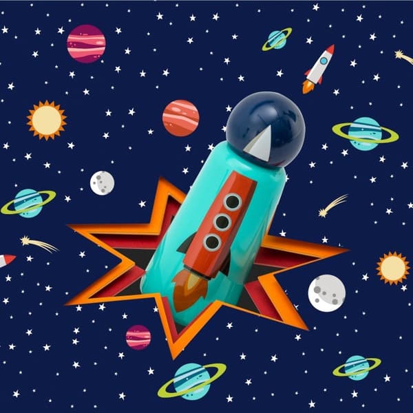 LL-Bottle 300ml Rocket Skittle Mini