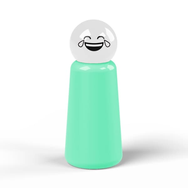 LL-flaska 300mlTurquoiuse/White SmileSkittleMini