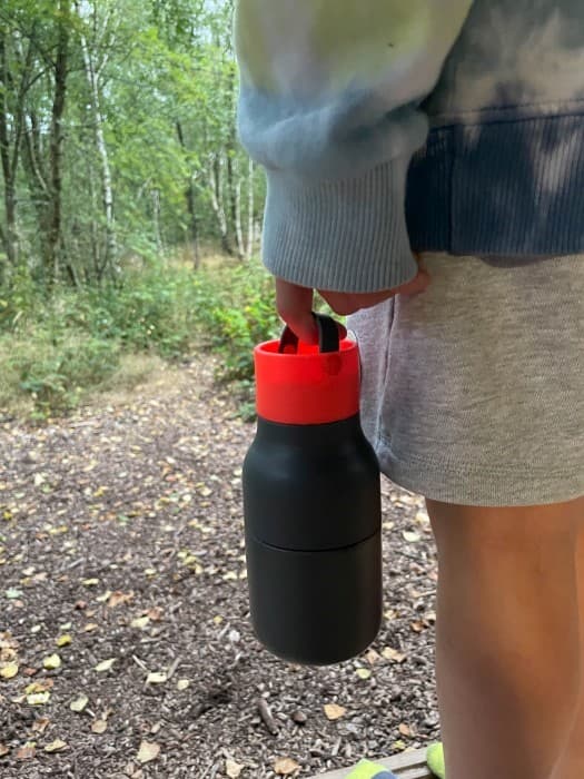 LL-Flaske 250ml Grå/Coral Skittle Active Mini