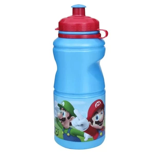 Super Mario Vattenflaska/Sportflaska för Barn 380ml Blå