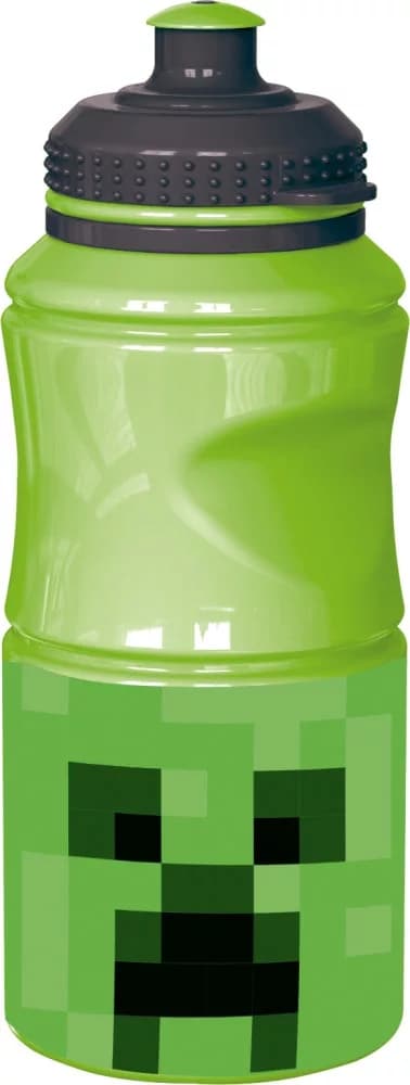 Minecraft Vattenflaska/Sportflaska för Barn 380ml Grön