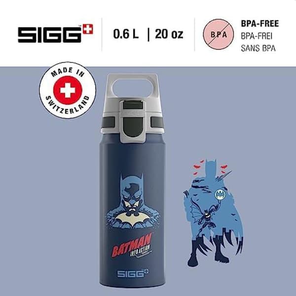 Vattenflaska i aluminium - SIGG - WMB ONE - Läcksäker - BPA-fri