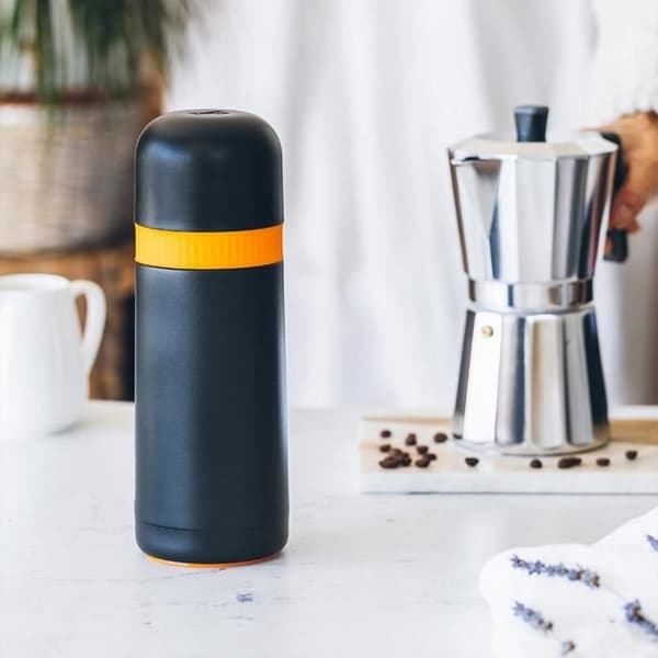 Isolerad flaska för vätskor - BRA - Enjoy Efficient - 1000 ml - Rostfritt stål - Vit