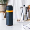 Miniatyrbild 4 av 6: Isolerad flaska för vätskor - BRA - Enjoy Efficient - 1000 ml - Rostfritt stål - Vit