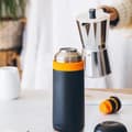 Miniatyrbild 6 av 6: Isolerad flaska för vätskor - BRA - Enjoy Efficient - 1000 ml - Rostfritt stål - Vit