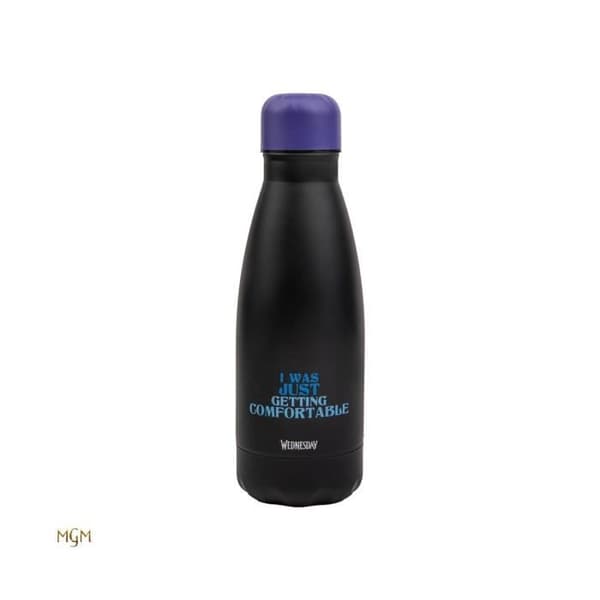 Isolerad flaska - CINEREPLICAS - Onsdag - Kista - 500 ml - Rostfritt stål - Svart