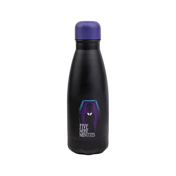 Isolerad flaska - CINEREPLICAS - Onsdag - Kista - 500 ml - Rostfritt stål - Svart