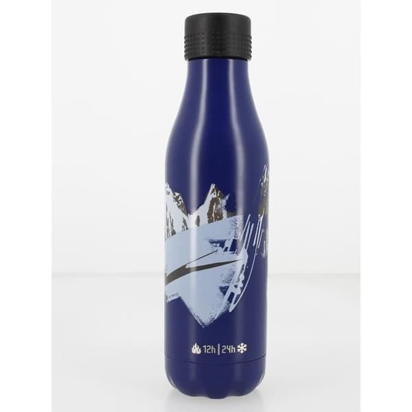 Hydreringsflaska Bottle up expedition mat 500ml - Paris konstnärer UNIK Marineblå