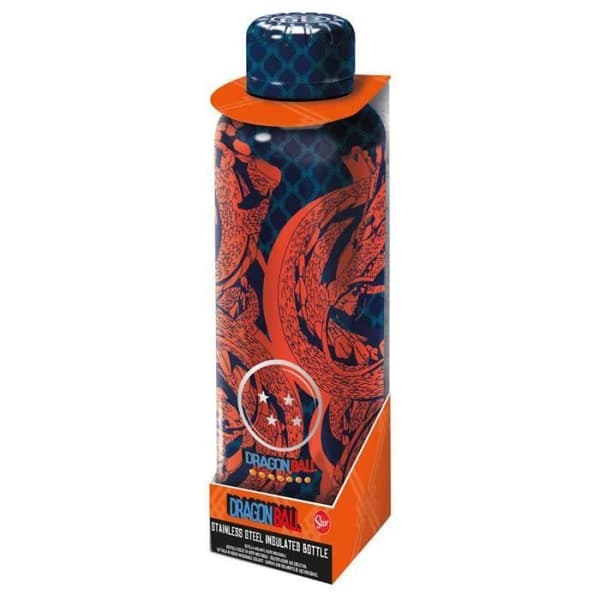 Isolerad Flaska - STOR - Dragon Ball Z - Rostfritt Stål - 515 ML - Svart