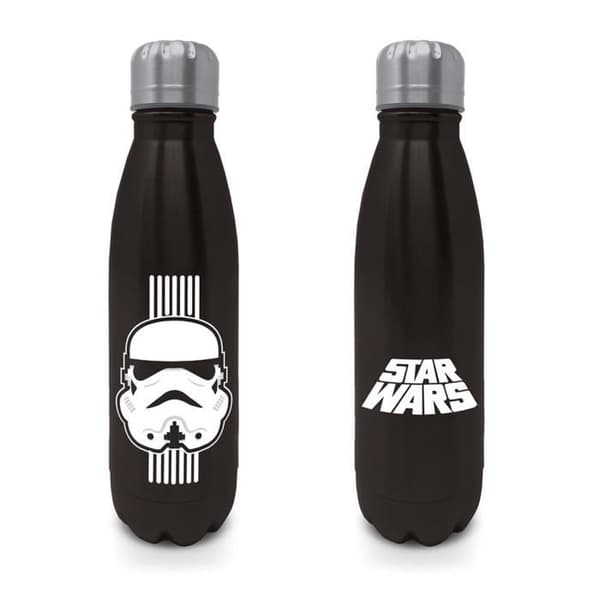 Metalldojsflaska Stormtrooper - Star Wars - Small Cola - 540ml - Vit - Star Wars Licens