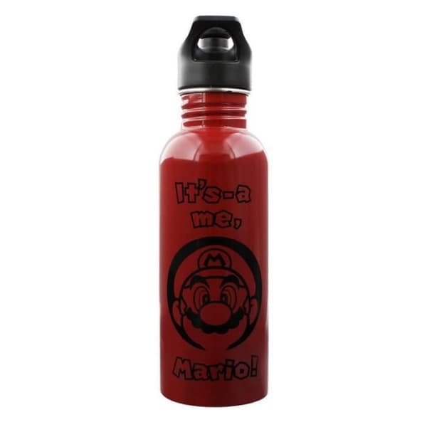 Gourde - Nintendo - Mario - Metallisk - 700 ml - Röd