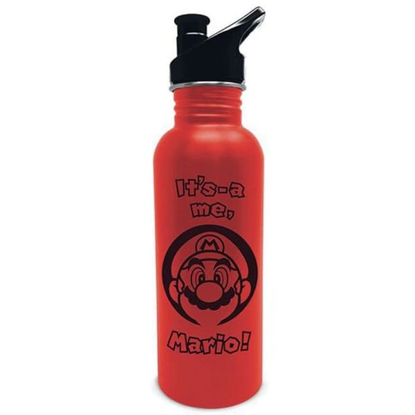 Gourde - Nintendo - Mario - Metallisk - 700 ml - Röd