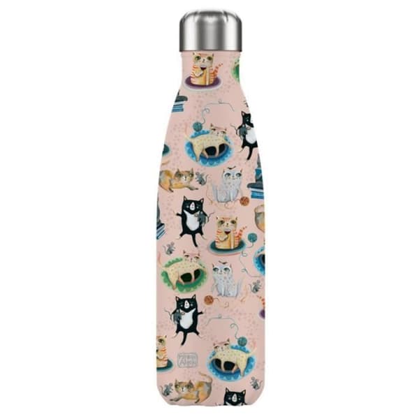 Isolerad flask i rostfritt stål Katter By Allen