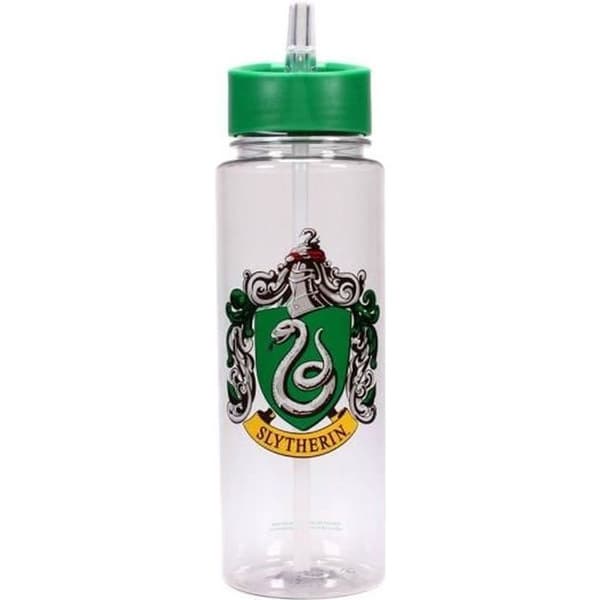Vattenflaska - HALF MOON BAY - Harry Potter - Slytherin Crest - Grönt och silver - 500 ml - Plast