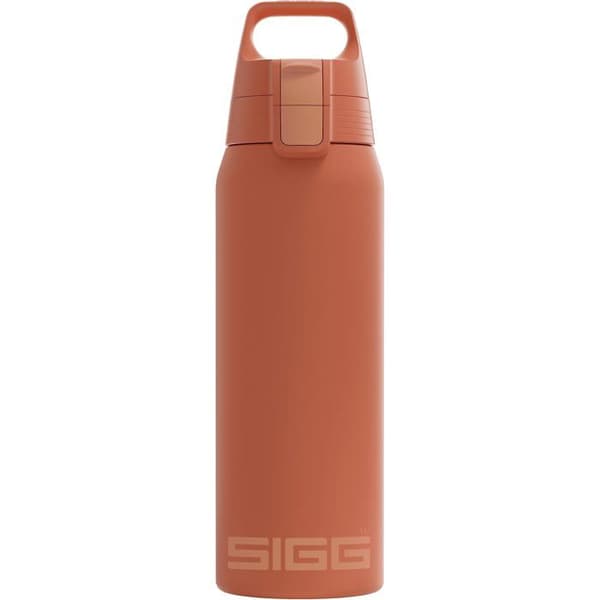 Gourde - bidon - flaska med dubbelvägg Sigg - 6021.20 - Shield One Eco Termoflaska Röd 0,75 L