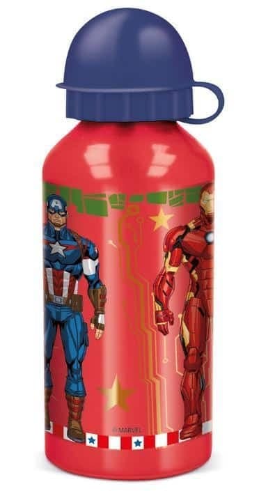Avengers Aluminium Vattenflaska/Sportflaska för Barn 400 ml