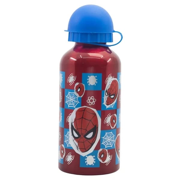 Spindelmannen Aluminium Vattenflaska/Sportflaska för Barn 400 ml