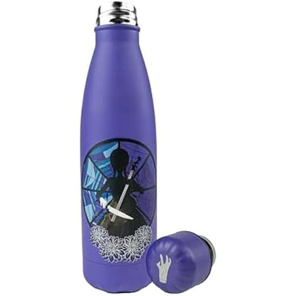 Isolerad Flaska - CINEREPLICAS - Onsdag - 500ml - Rostfritt Stål - Officiell Licens