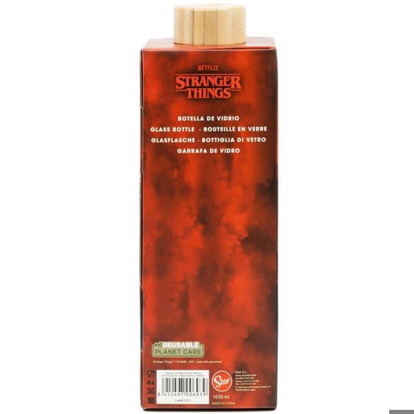 Glasflaska Stranger Things - 620 ml