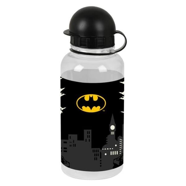 Vattenflaska - SAFTA - BATMAN HERO - 0,5L - BPA-fri plast - Svart
