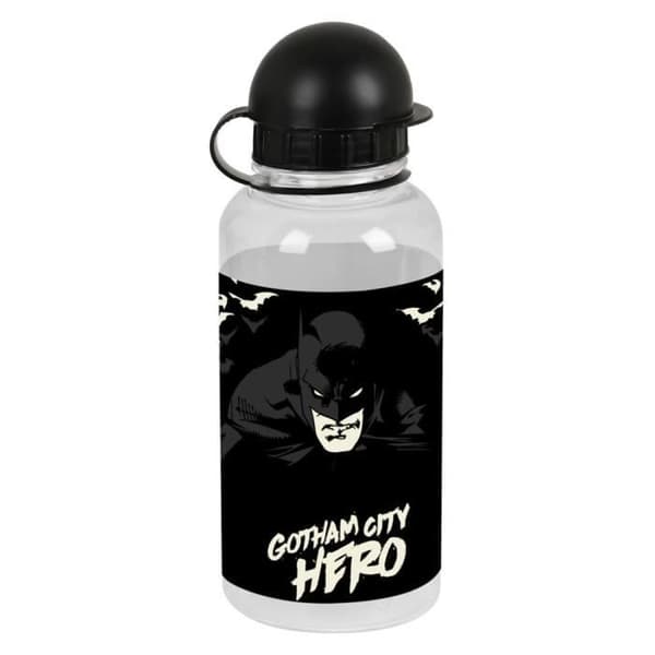 Vattenflaska - SAFTA - BATMAN HERO - 0,5L - BPA-fri plast - Svart