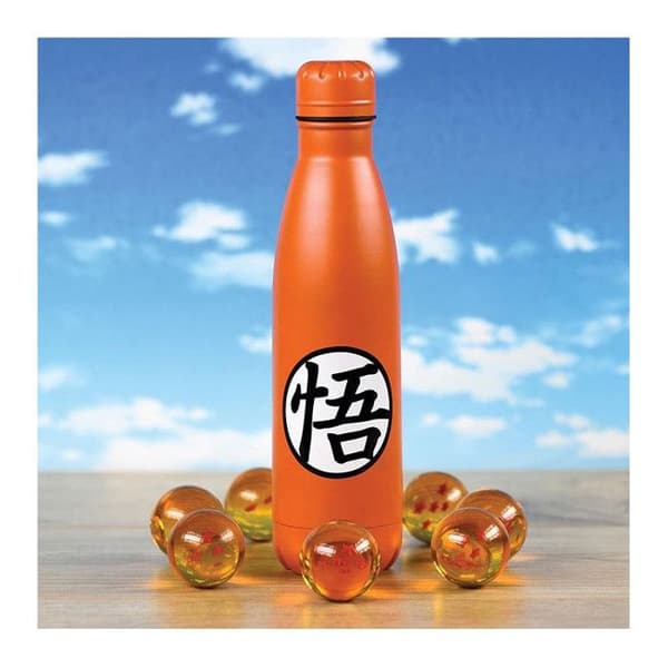 Flaska - Dragon Ball Z - Goku - Rostfritt stål - 500 ml - Orange