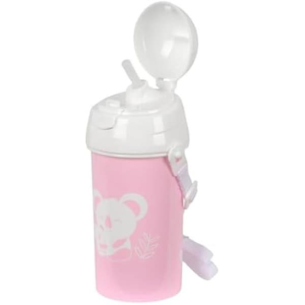Vattenflaska - SAFTA - Koala - 500 ml - Automatisk öppning - Utan BPA - Axelrem