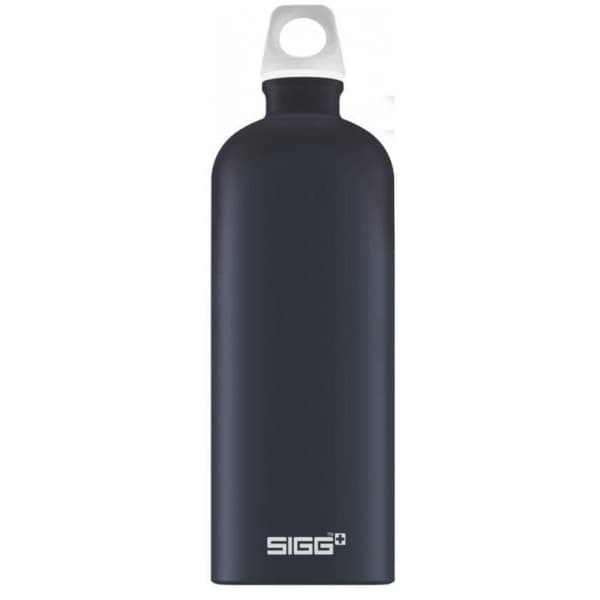 Flaska - Sigg - Lucid - Aluminium - 1 liter - Svart - 25,7 cm