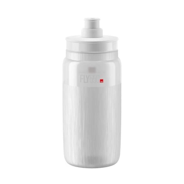 Elite Fly vattenflaska - klargrå logotyp - 550 ml