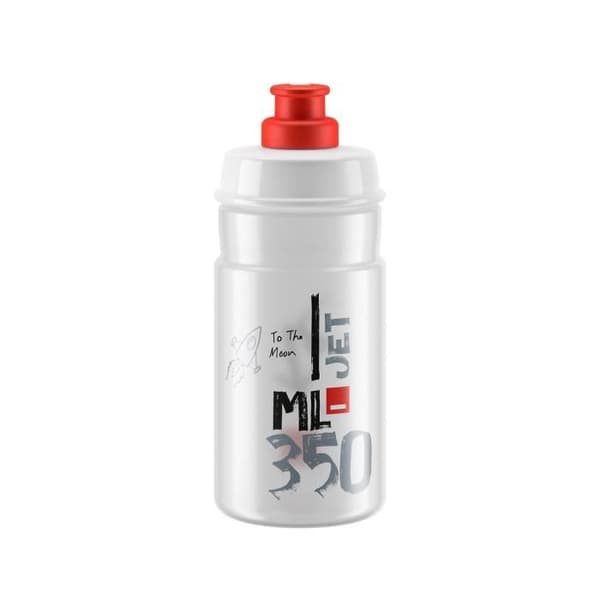 Flaska Elite Jet Röd - röd vit - 350 ml