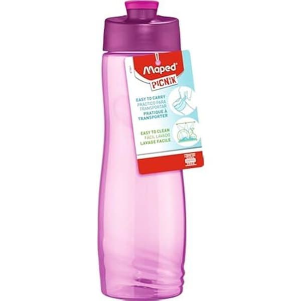 Gourde - MAPED - Picnik Origins 750ml - Kompakt Handtag - Utan BPA - Lätt att Rengöra - Rosa