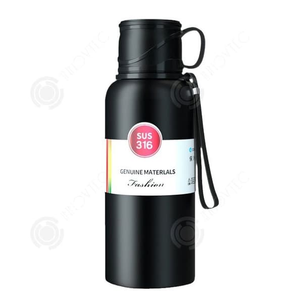 INN Isolerad mugg 1500ml intelligent digital display termoskopp 316 rostfritt stål foder kan långvarig isolering