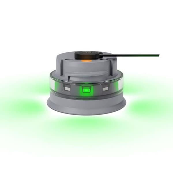 Smart vattenflaska - Borstat rostfritt stål - 620ml - LED-ljus - Hidrate
